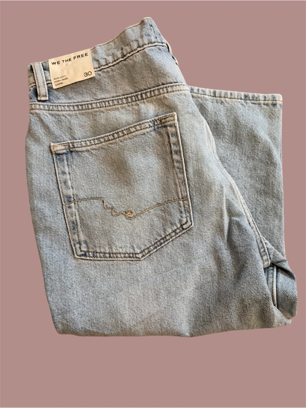 We The Free High Capri Jeans